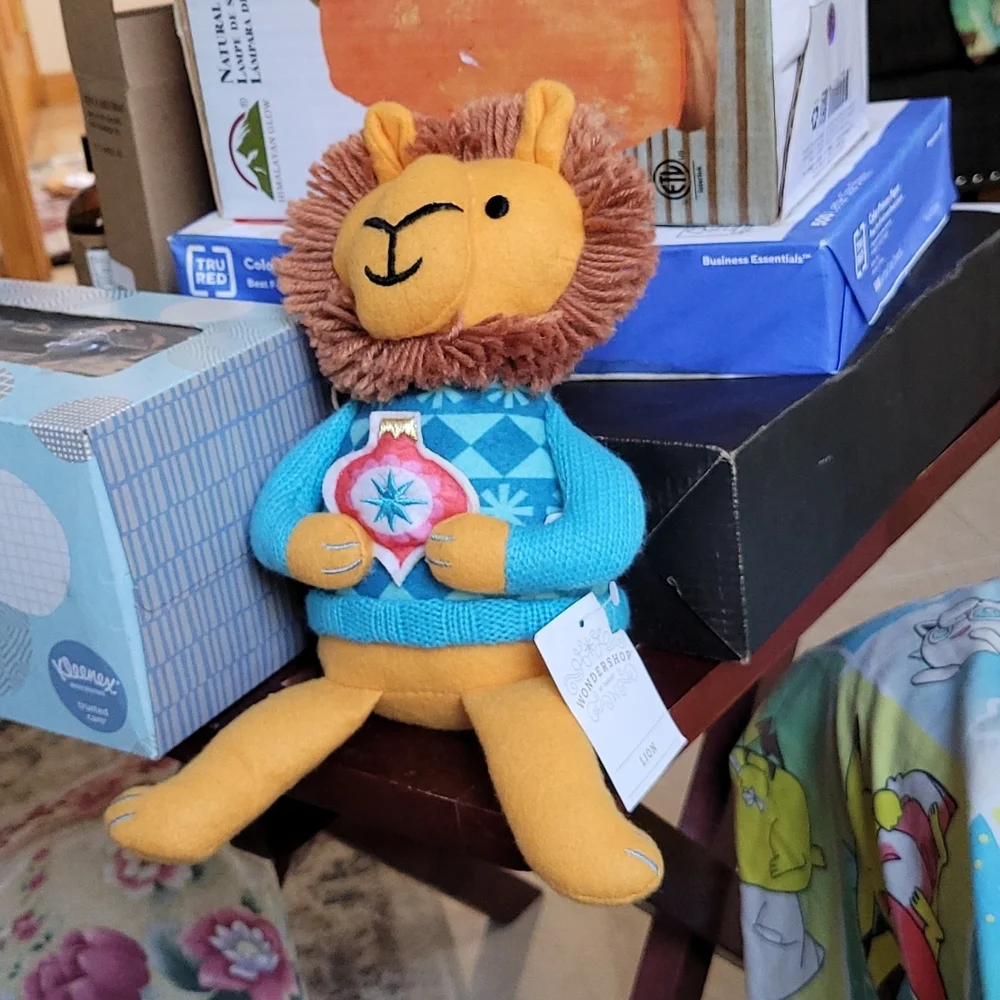 Target Christmas holiday lion wondershop standing decor
